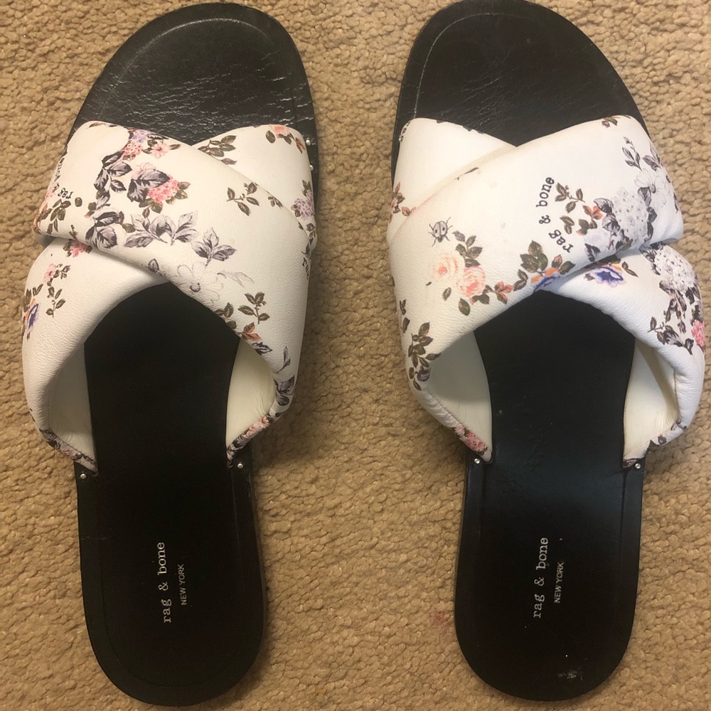 Rag & bone Keaton floral sandals